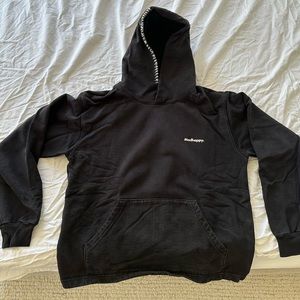 ORIGINAL MADHAPPY VINTAGE BLACK HOODIE